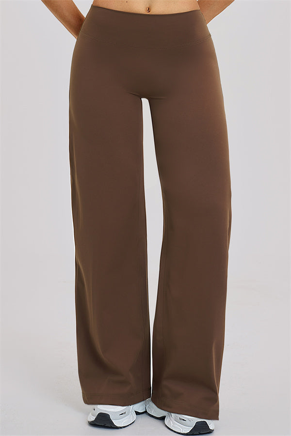 The Dynamic Crop Top Straight Leg Pants 2-Piece Set