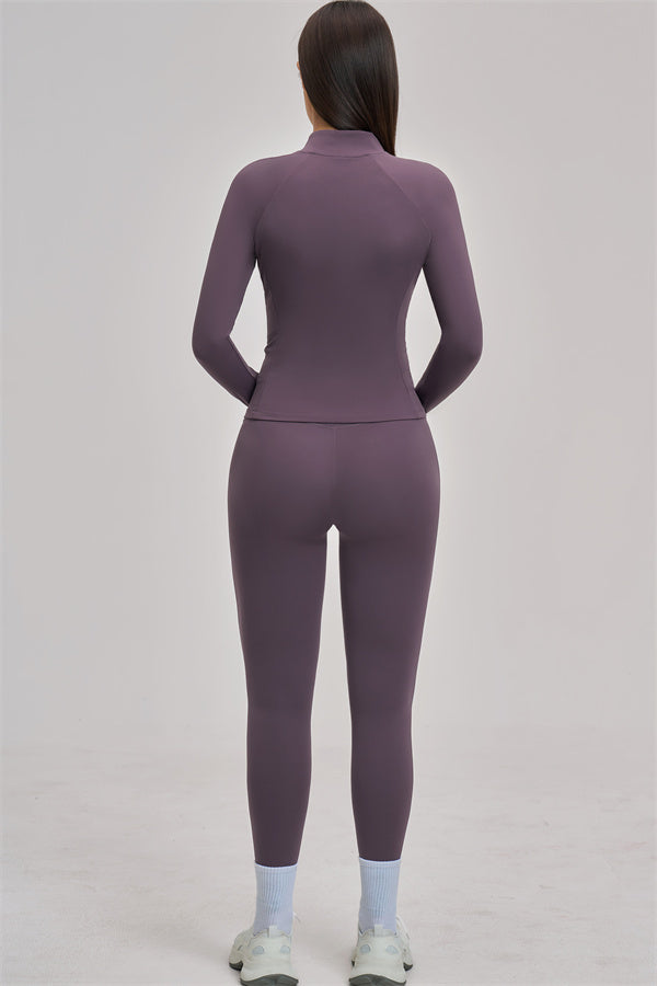 The Swoon Jacket Sports Bra Leggings 3-Piece Set
