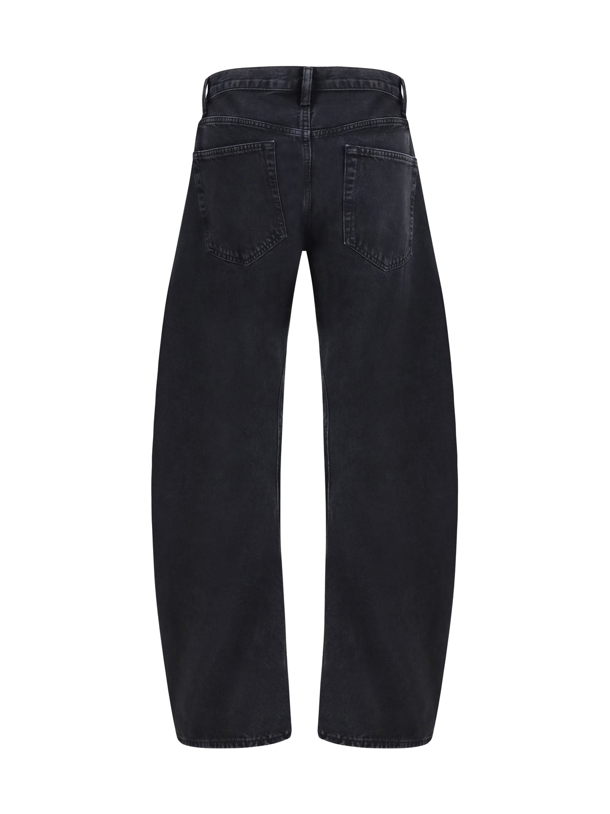 AGOLDE Jeans Spiral Vanta Dark Marbled Black, view 2
