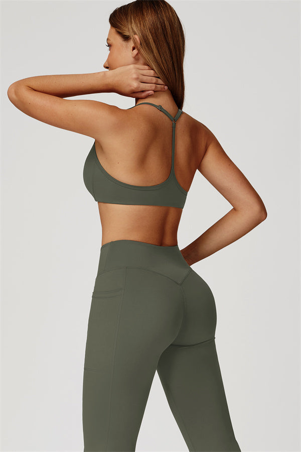 The Propel Sports Bra Flared Leggings 2-Piece Set
