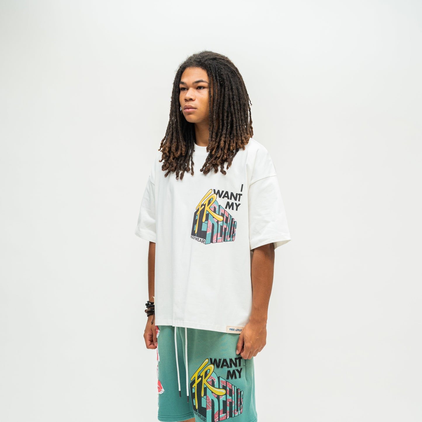 TV Tee - White