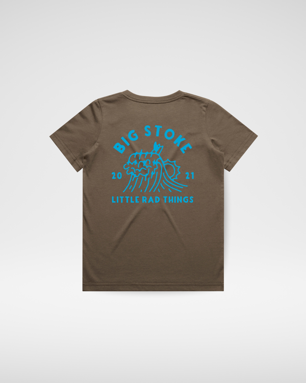 THE CLOUDBREAK TEE - BROWN
