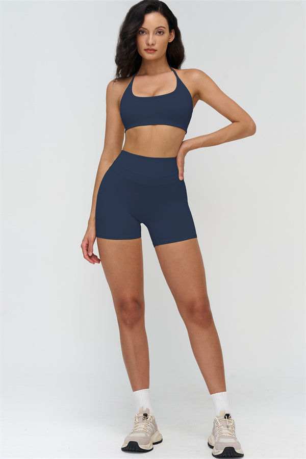 The Stride Halter Sports Bra
