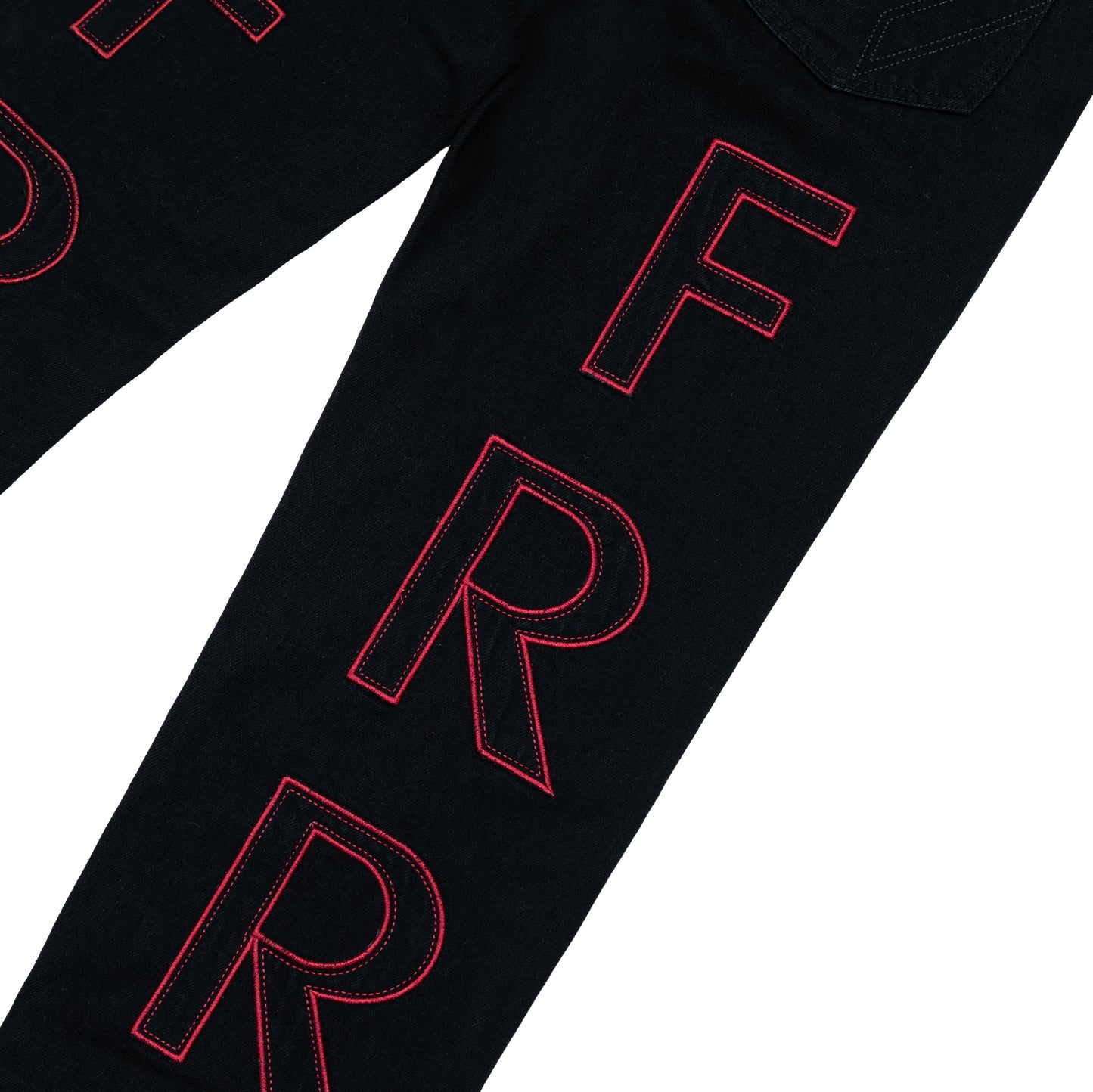 Patchwork Denim - Black Wash