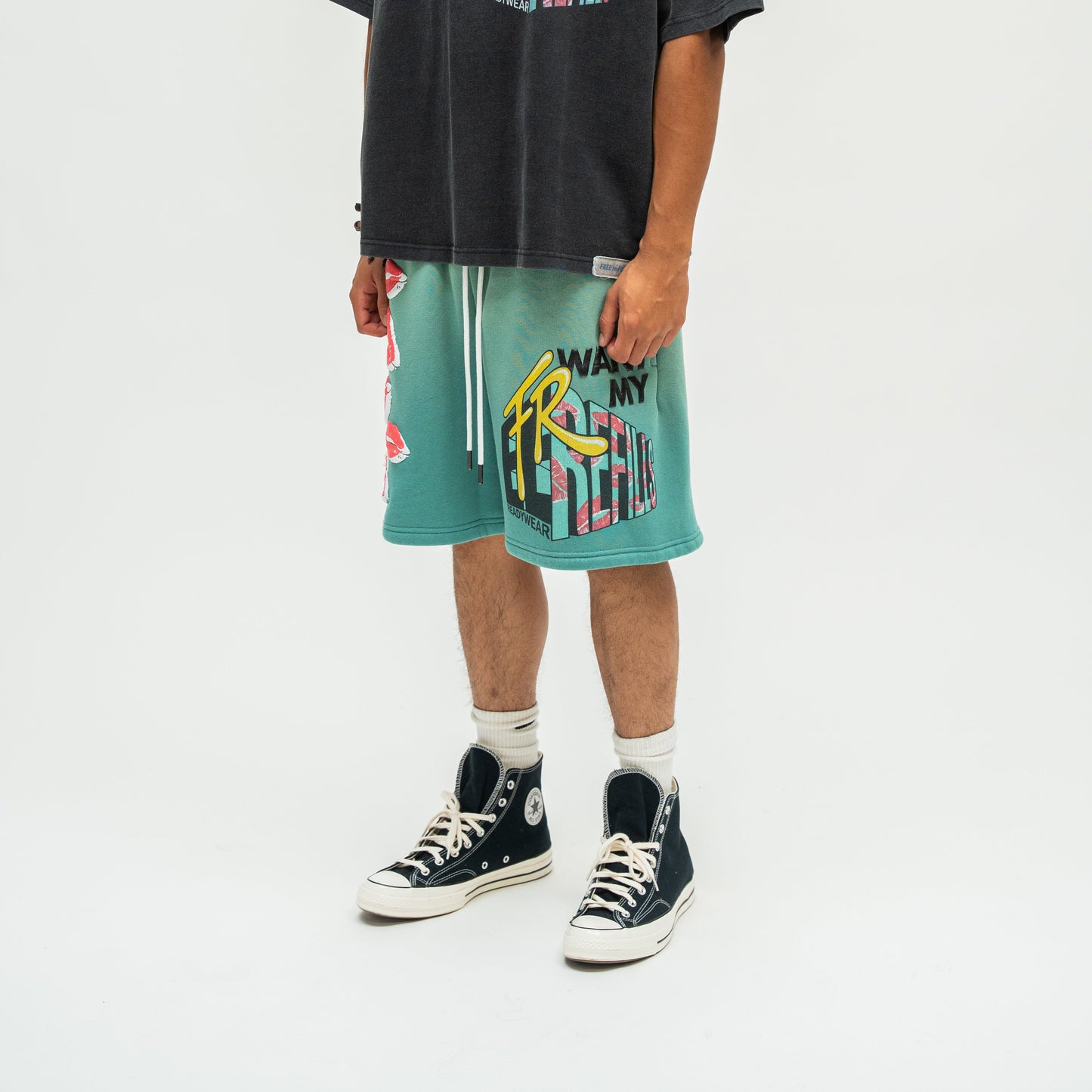 TV Shorts - Green