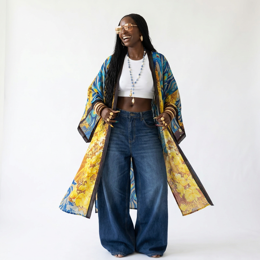 Limitless Printed Boho Kaftan
