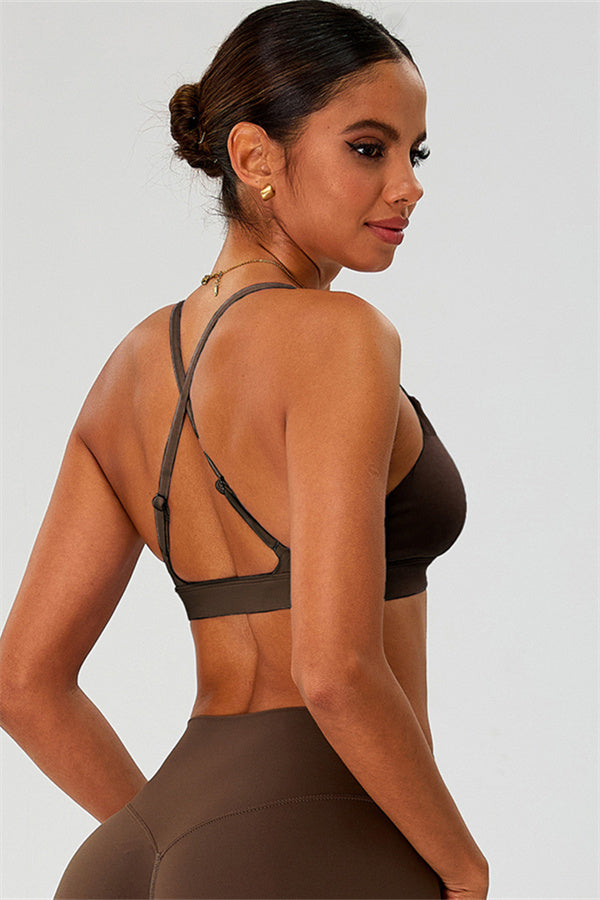 The Ember Sports Bra Crop Top Leggings 3-Piece Set