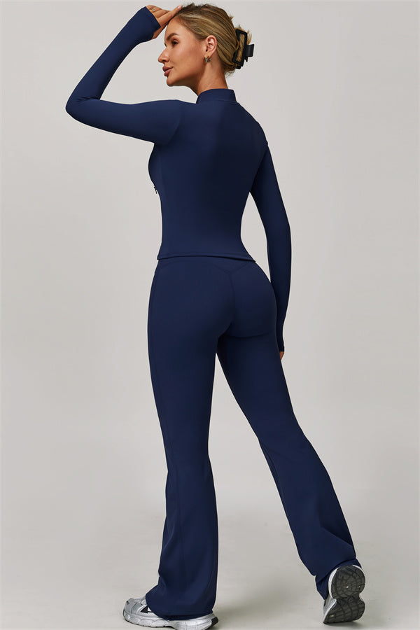 The Refresh Jacket Flared Leggings 2-Piece Set