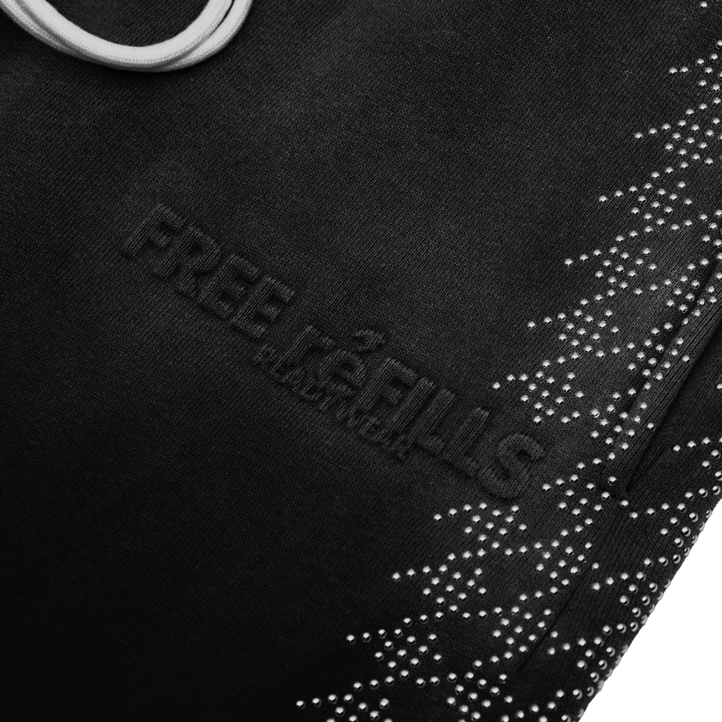 FR Star Stud Shorts - Black