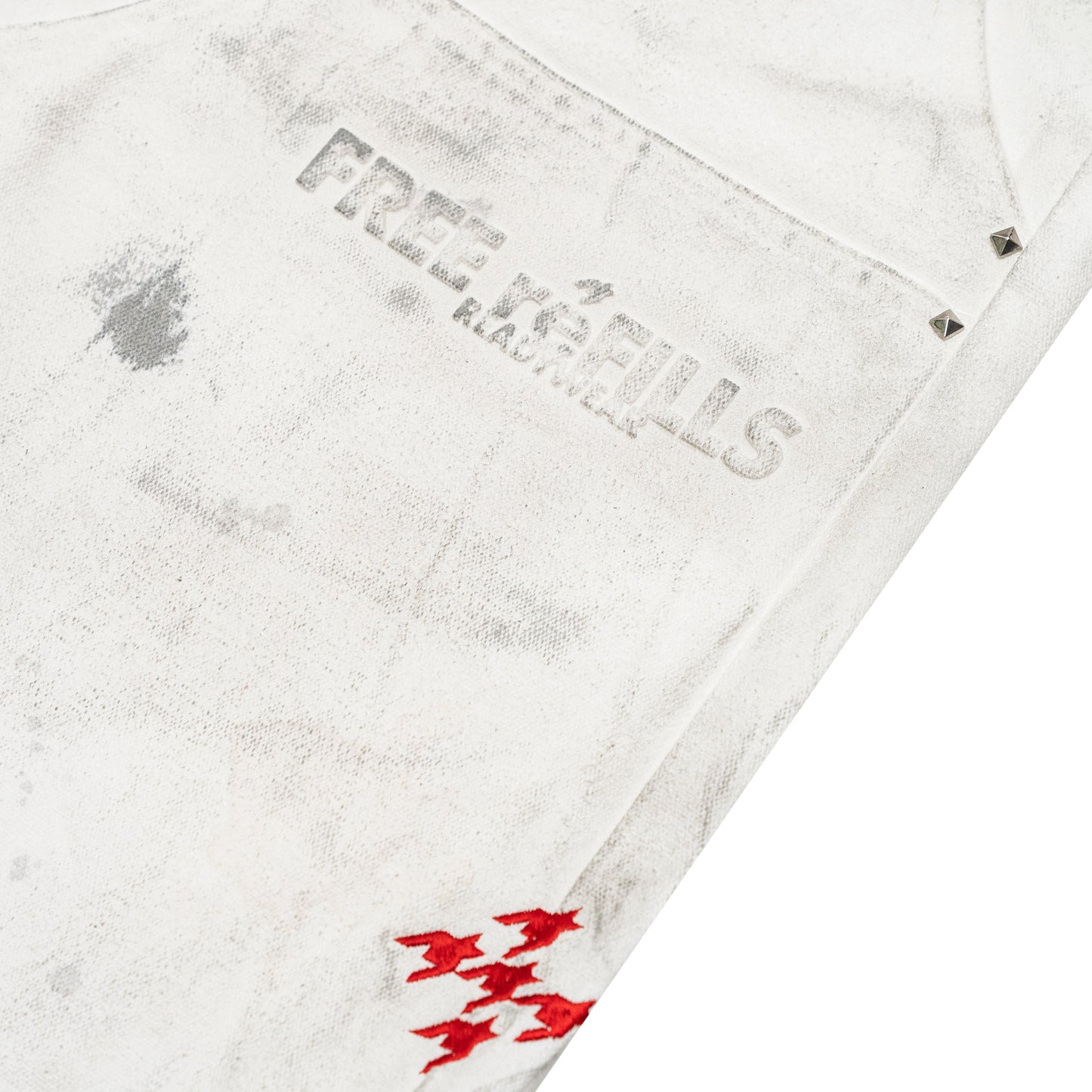 Service Grunge Carpenter Shorts - Cream