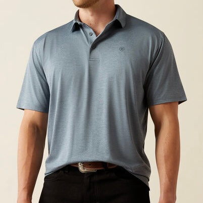 Blue Charger Polo | Ariat Mens