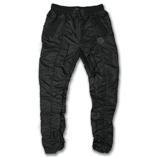 F2766 Frost Poly Sweatpants - Black