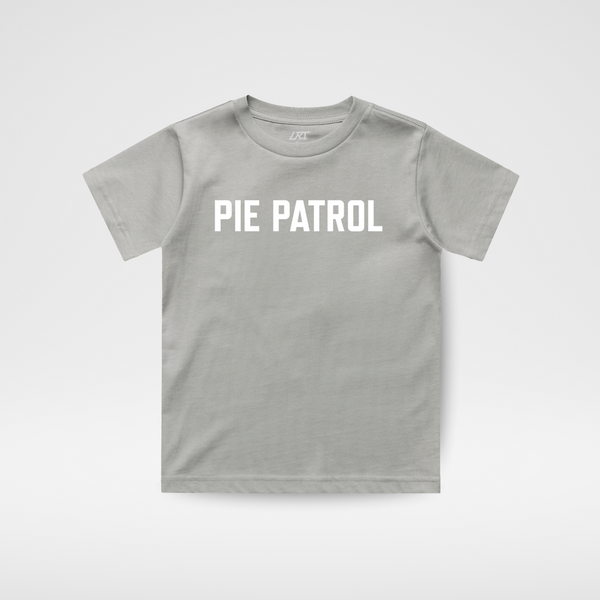 PIE PATROL TODDLER THANKSGIVING TEE - ASH