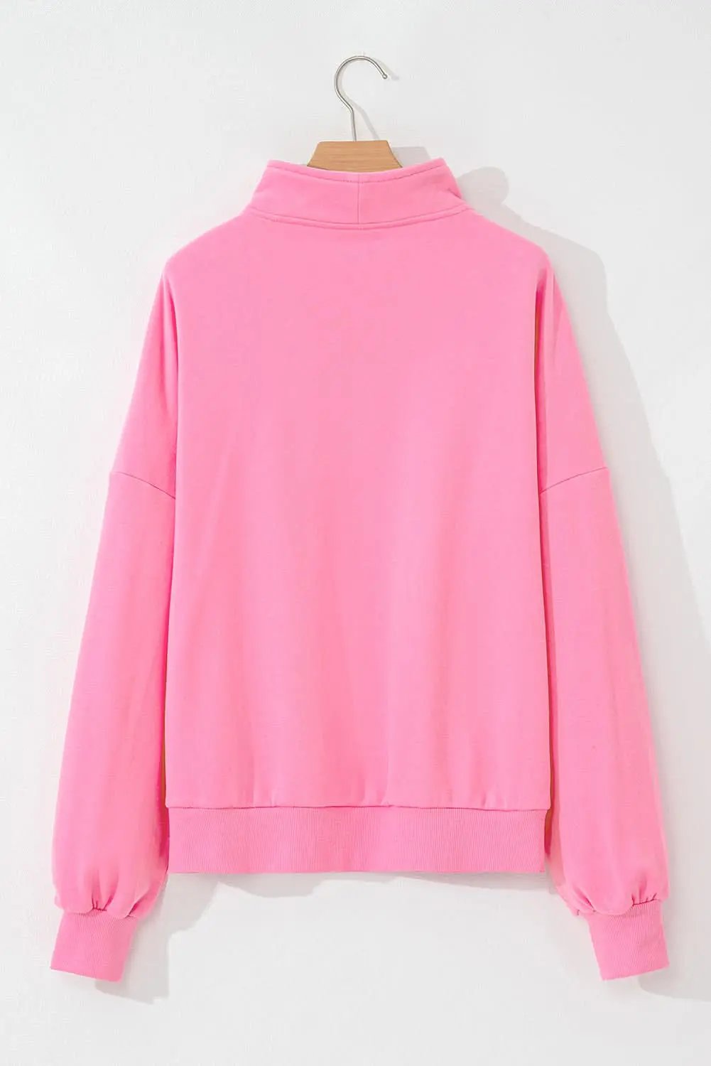 Zip-Up Sweatshirt - Cozy Cotton Blend - Everyday Comfort