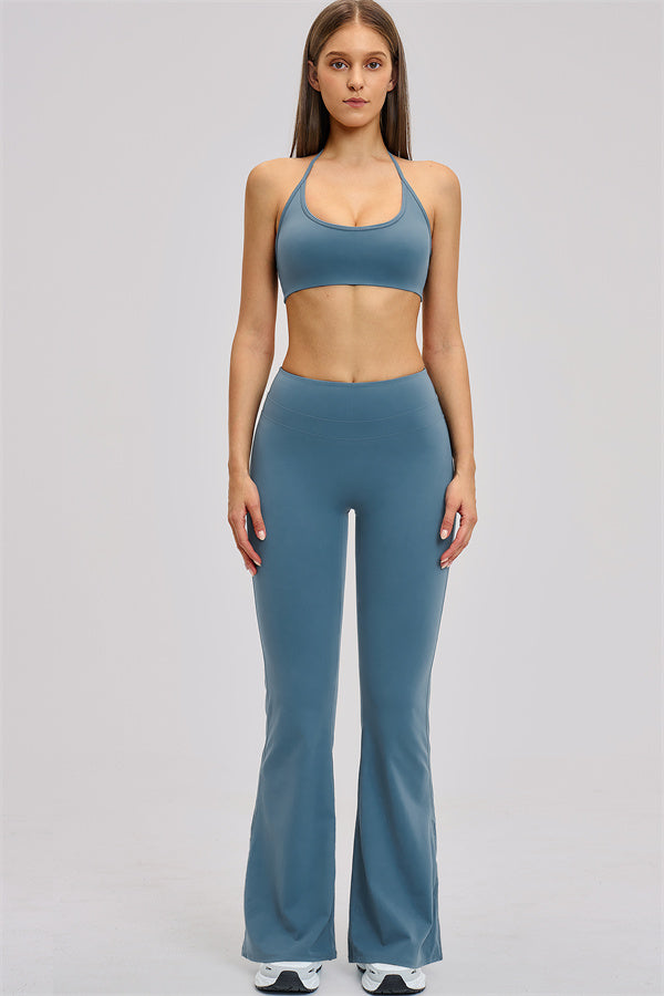 The Stride Sports Bra Flared Leggings 2-Piece Set