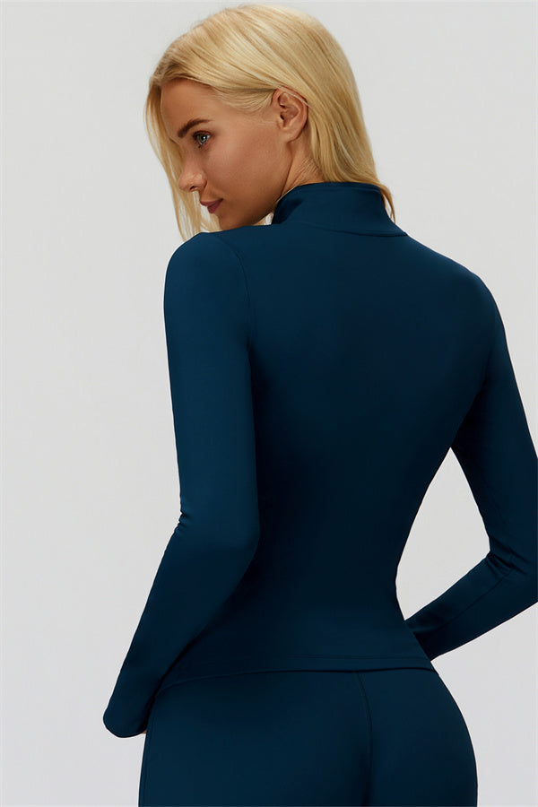 The FemmeFit Zip Jacket Straight Leg Pants 2-Piece Set