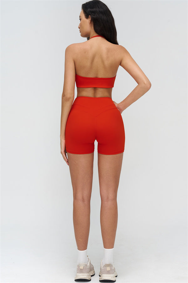 The Stride Halter Sports Bra
