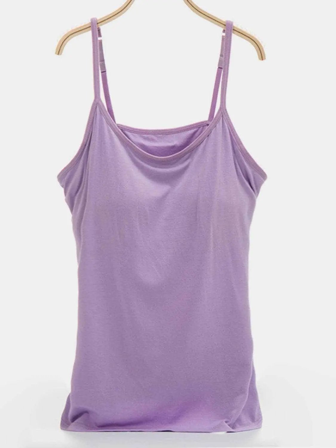 Trendsi just arrived - Scoop neck cami with adjustable straps