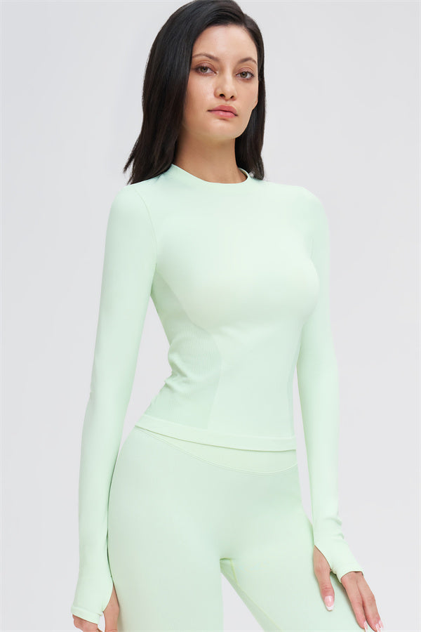 The Whim Long Sleeve T-shirt Shorts 2-Piece Set