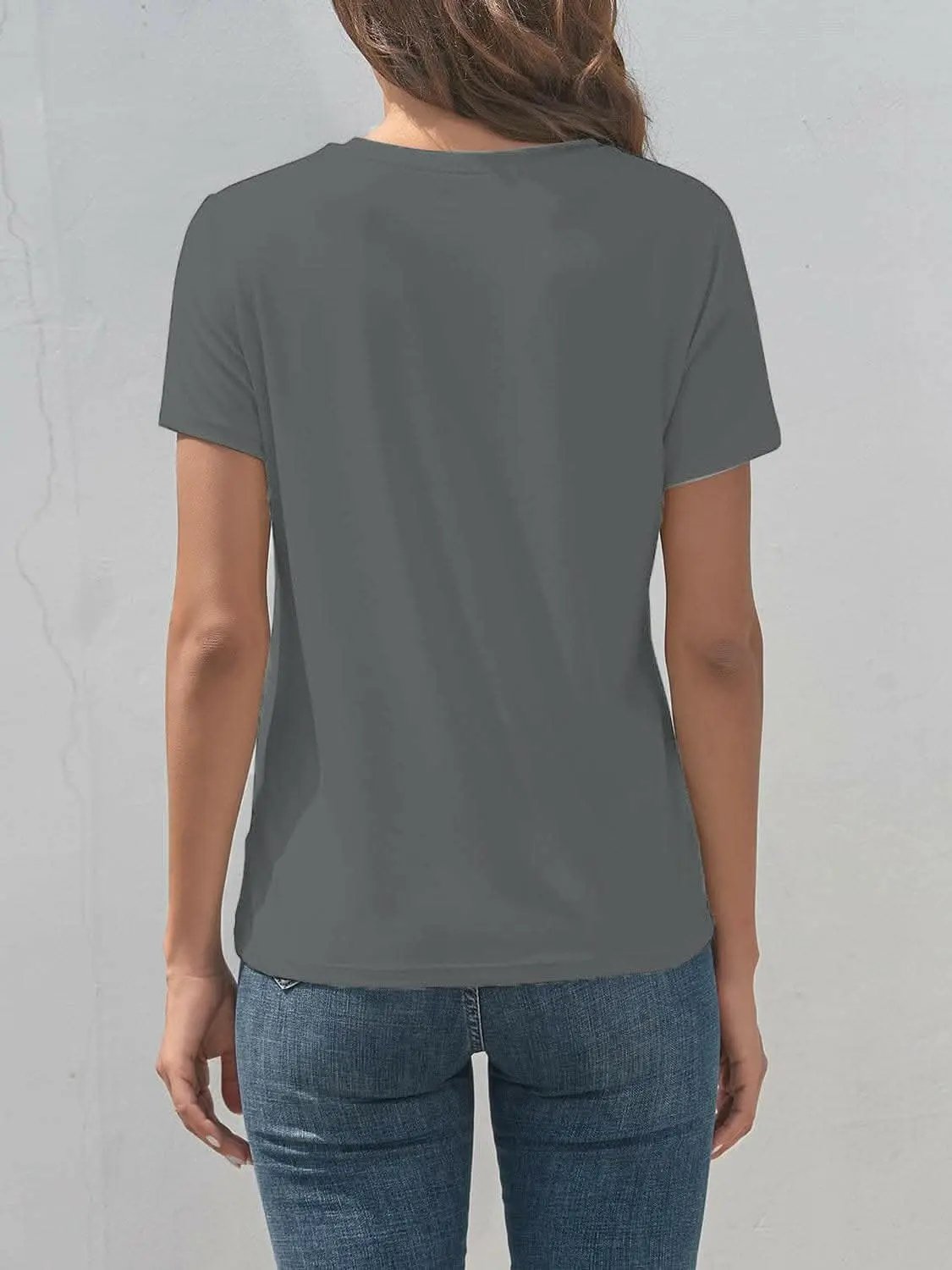 Trendsi graphic - Trendsi Stylish letter print tee - comfy fit
