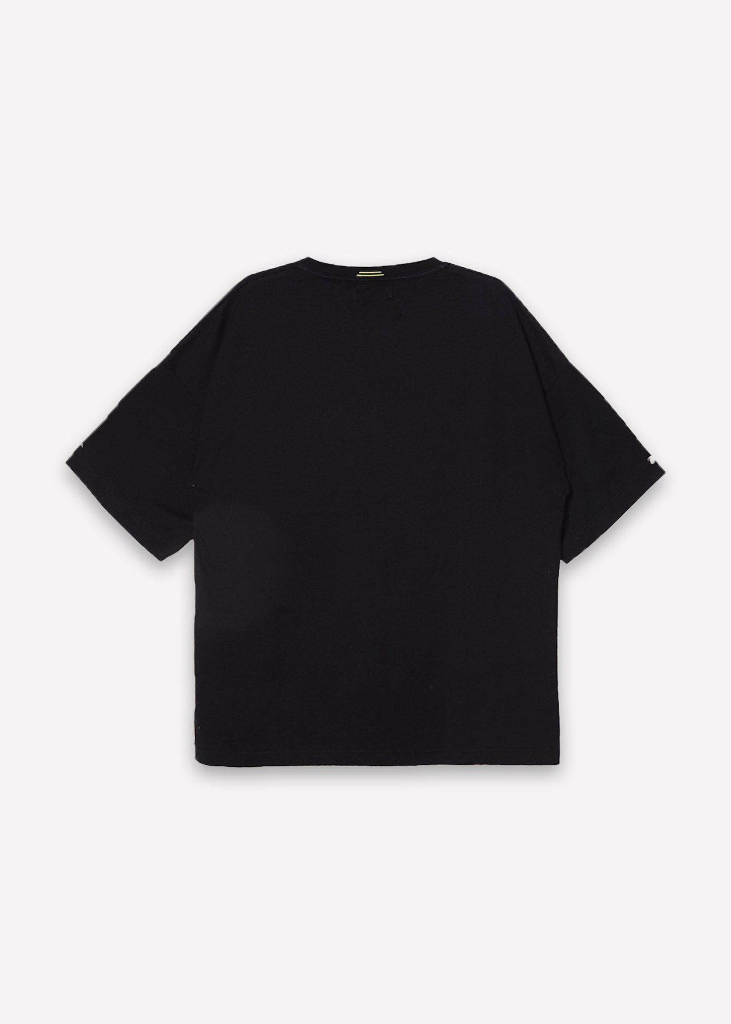 Konus Men's Oversize Vulture Graphic Tee in Black