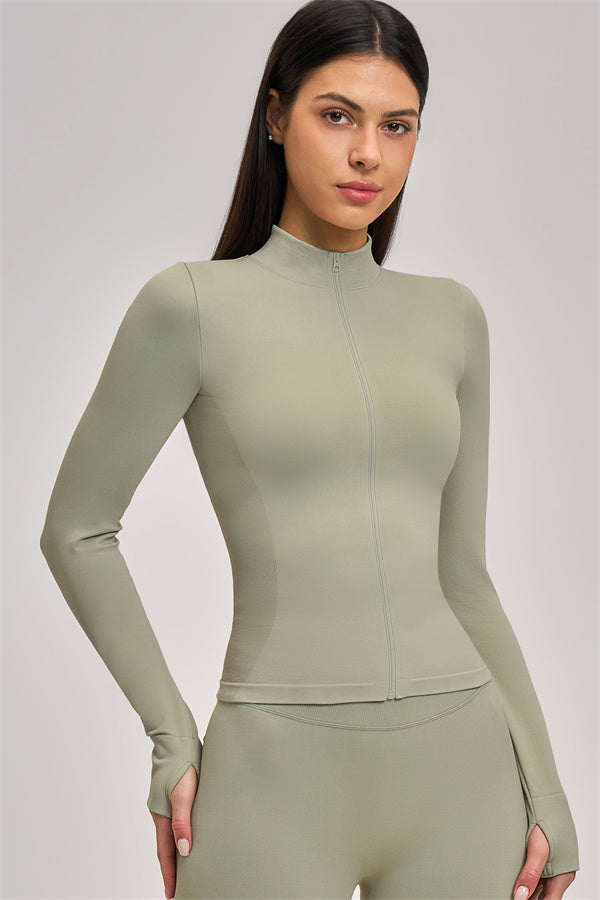 The Vision Jacket Sports Bra Shorts 3-Piece Set