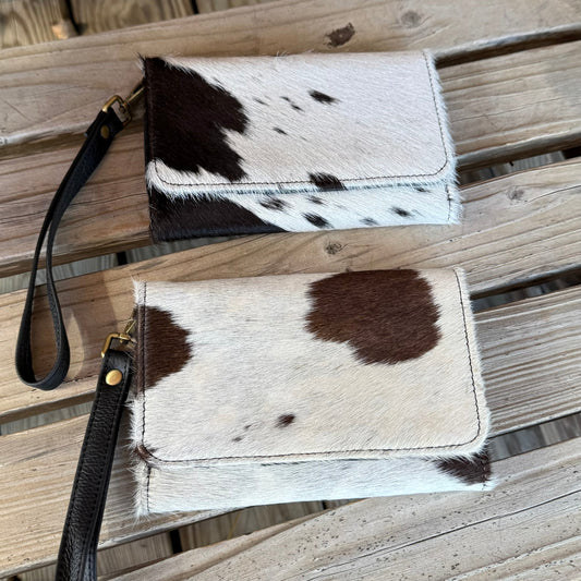 Cowhide Phone Wallet