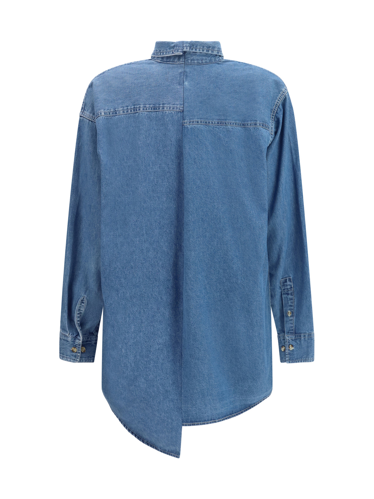 E.L.V. Denim Denim Shirt Mid Blue, view 2