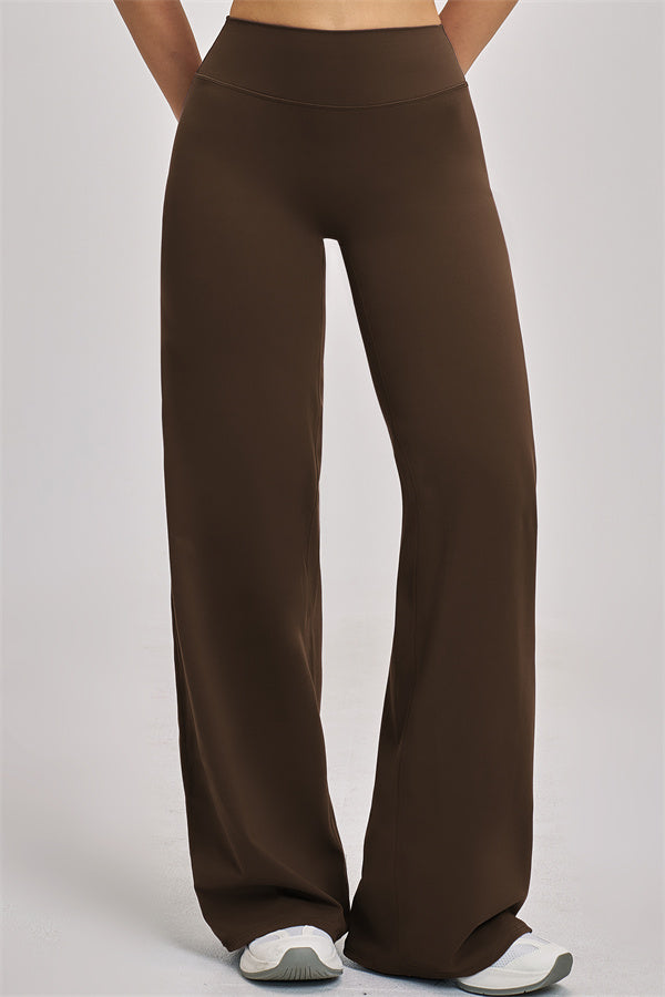 The Swoon Long Sleeve Crop top Flared Leggings 2-Piece Set