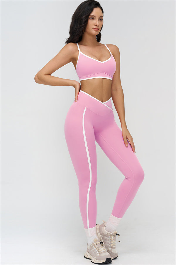 The Crave Contrast Sports Bra