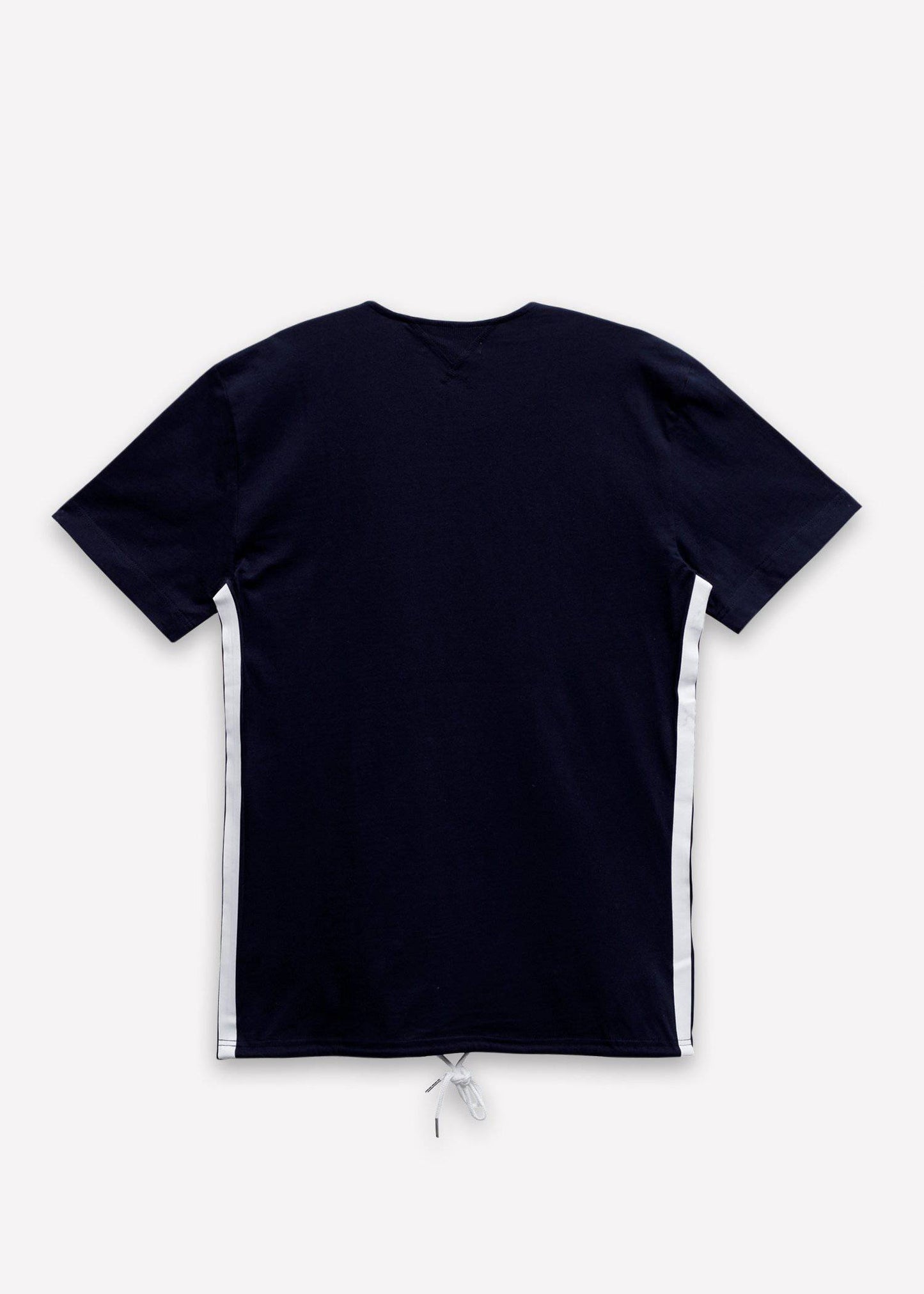 Men's Side Seam Tape Short Sleeve Tee in Navy