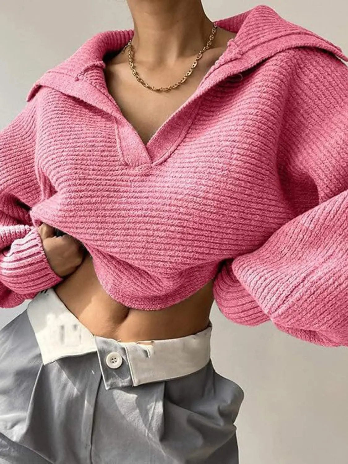 Trendsi Johnny's cozy long sleeve sweater