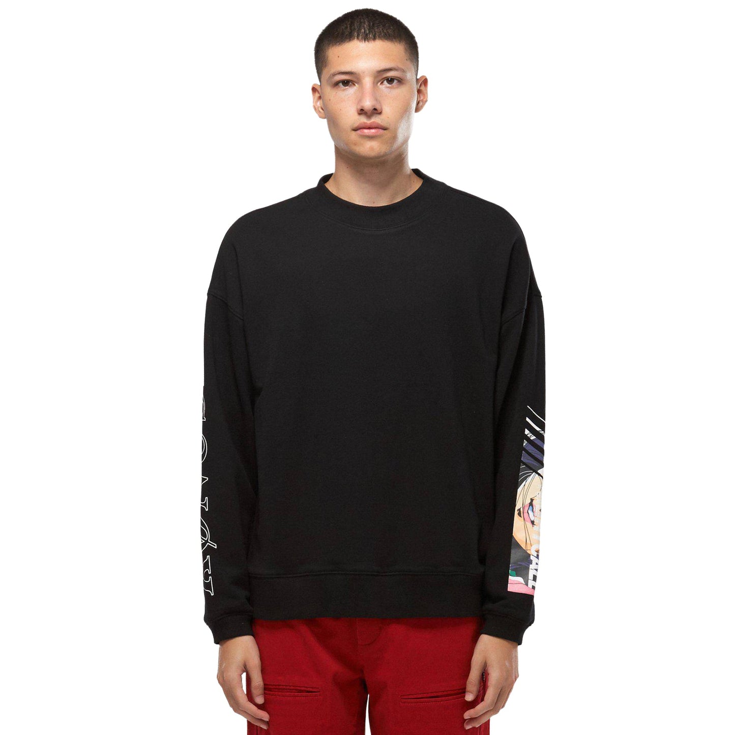 Konus Men's Oversize Sweatshirt In Black