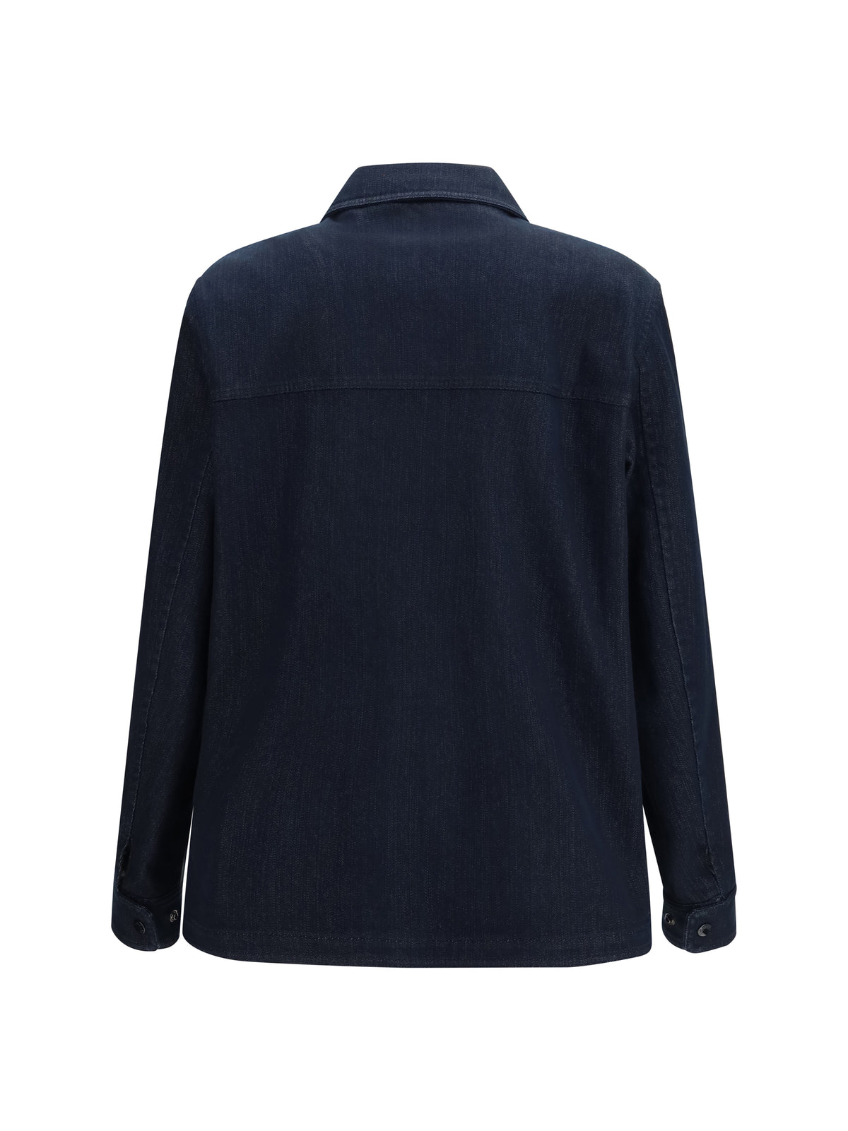 Denim Shirt Jacket Haderu Dark Blue
