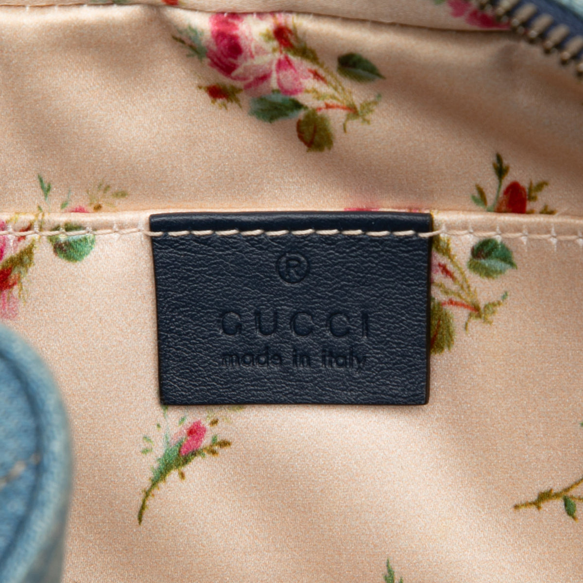 Crossbody Bag GG Marmont Denim (Pre-Owned)