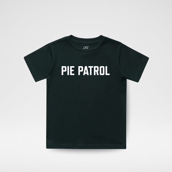 PIE PATROL TODDLER THANKSGIVING TEE - BLACK