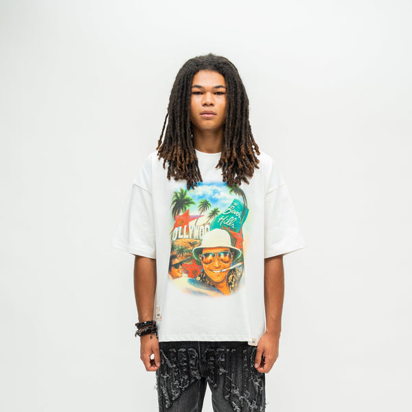Free and Loathing Tee - White