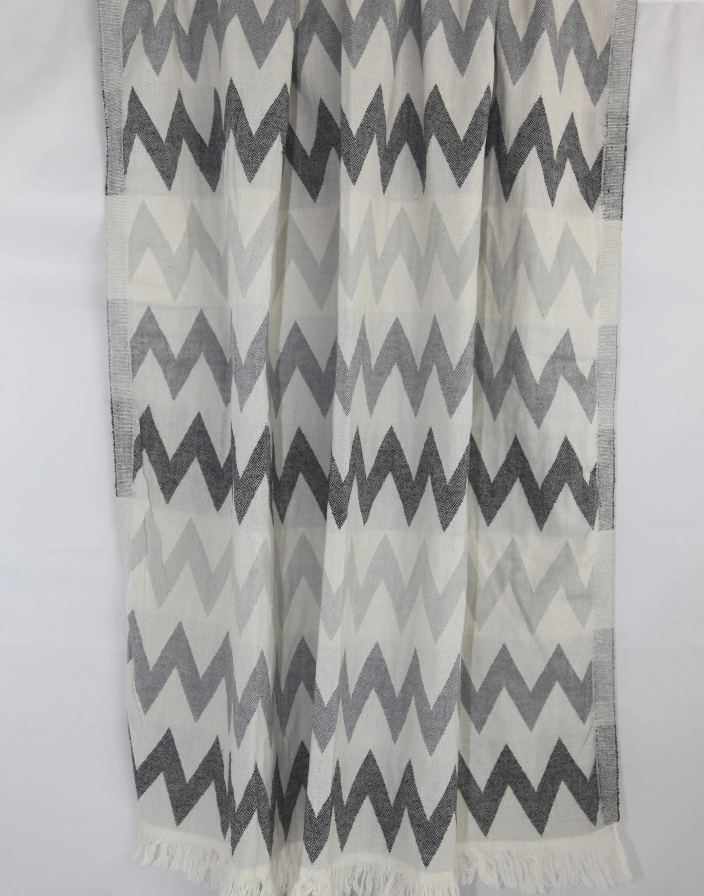 Turkish Towel - Quick Drying Lightweight - Zig Zag Cotton