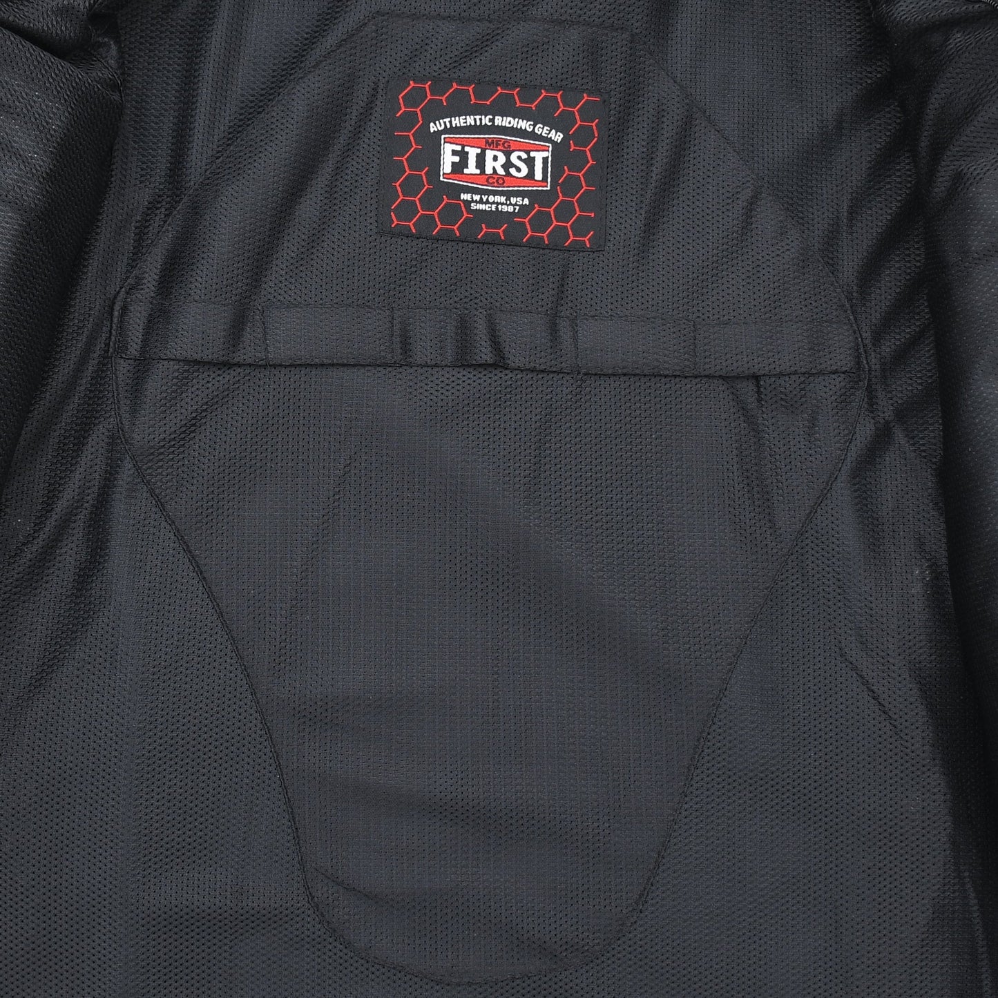 Vincent Men's Cafe Style Leather Jacket Black and White