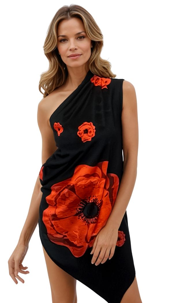 Nicolette Sarong in Very Poppy