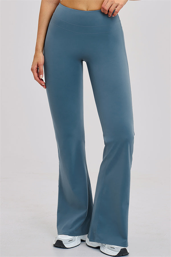 The Stride Crop Top Flared Leggings 2-Piece Set