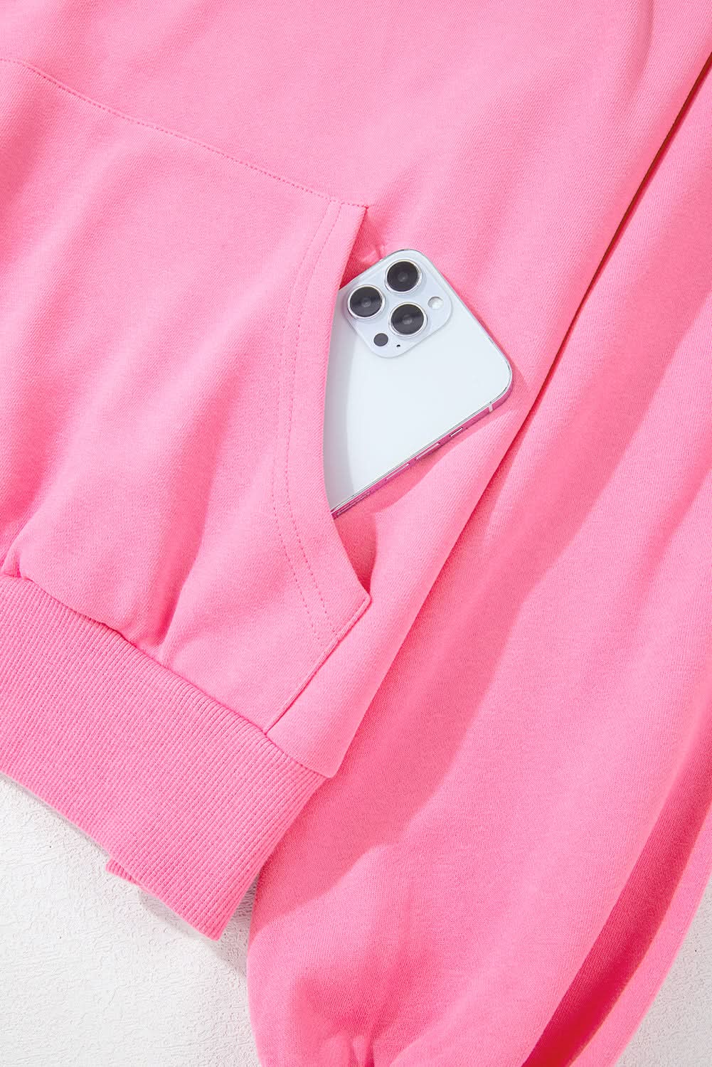 Zip-Up Sweatshirt - Cozy Cotton Blend - Everyday Comfort