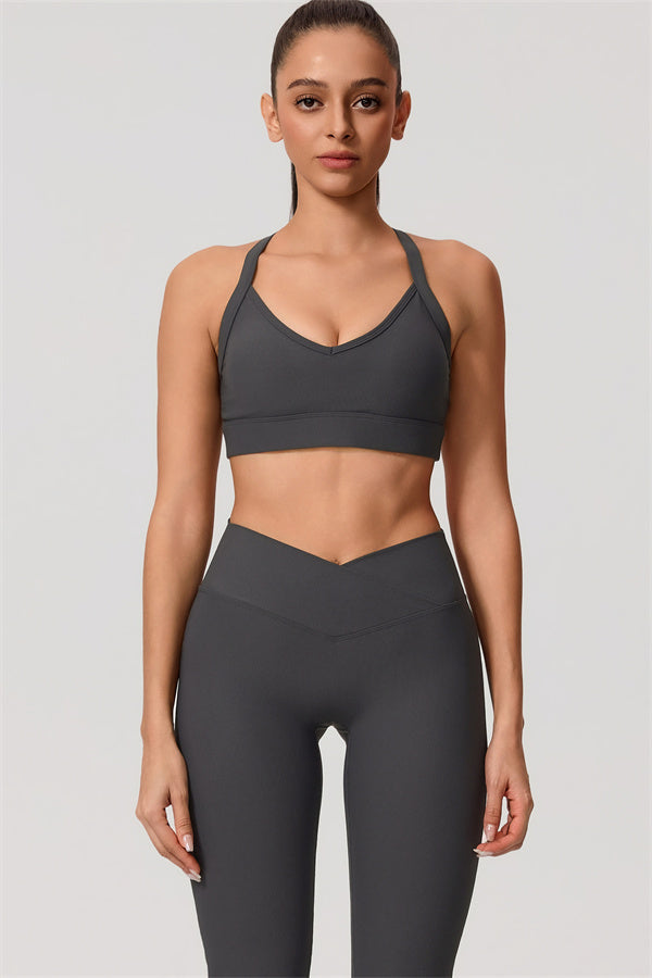 The Daze Sports Bra Flared Leggings 2-Piece Set