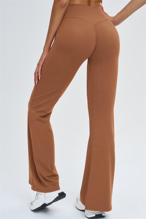 The Slate Y-Back Top Flared Leggings 2-Piece Set