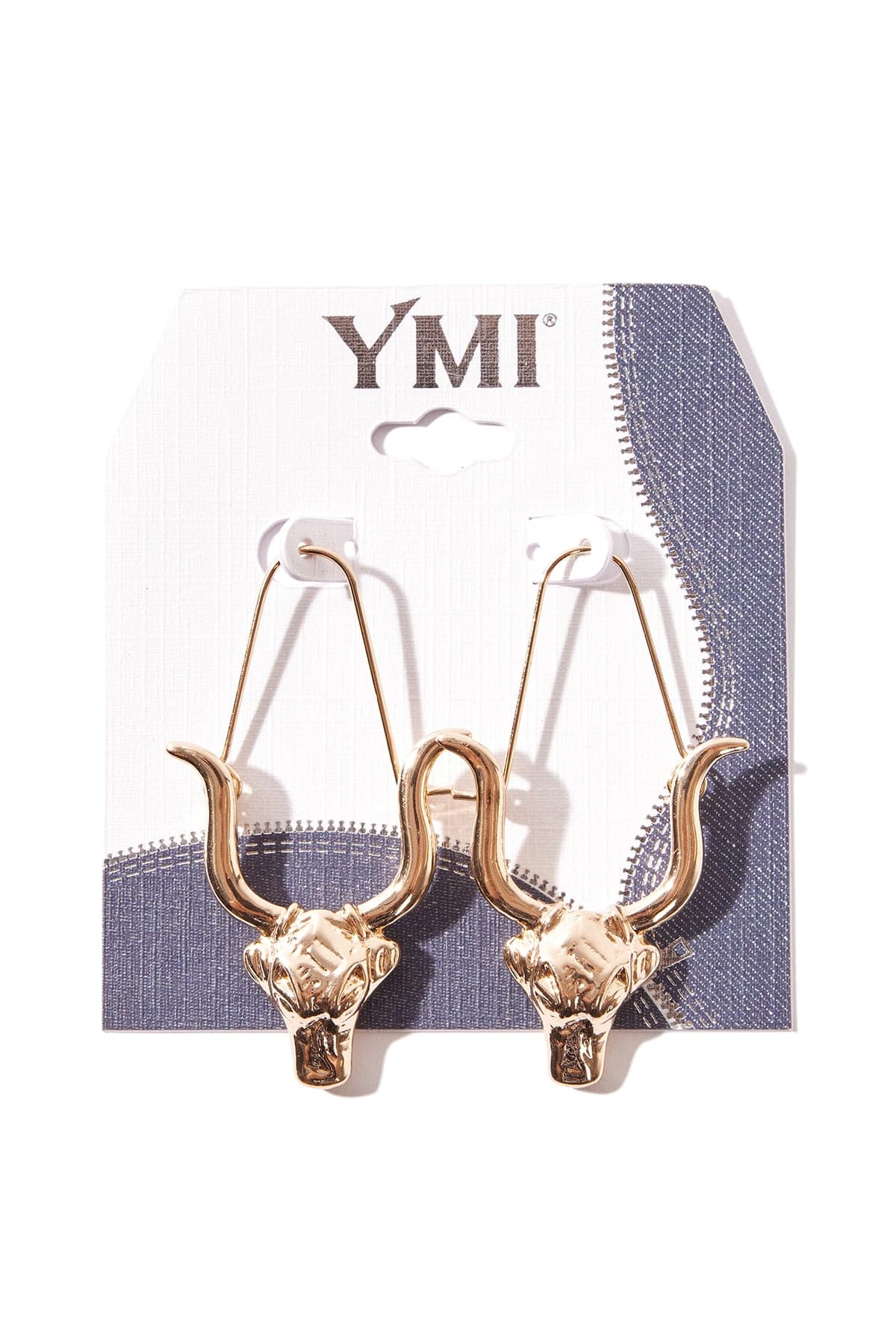 Western Bull Earrings