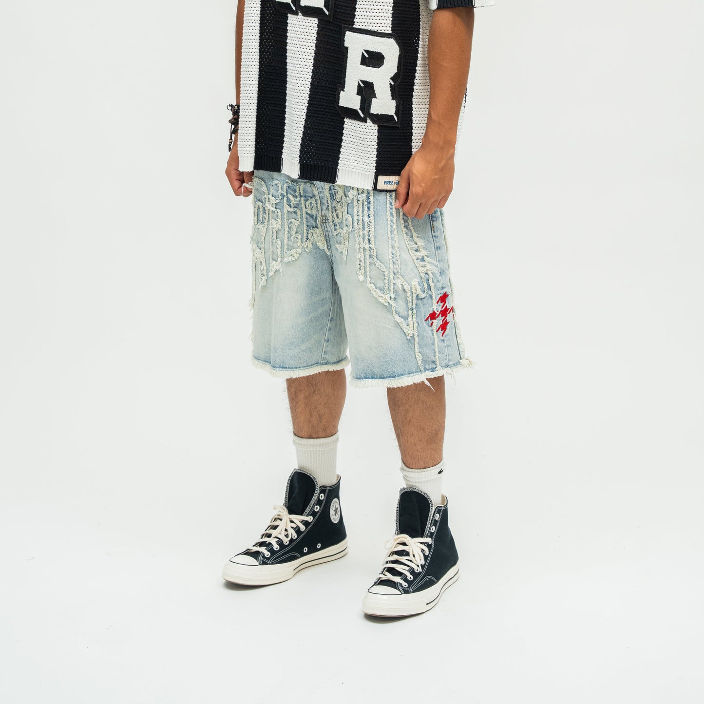 Core Denim Jorts - Blue Wash