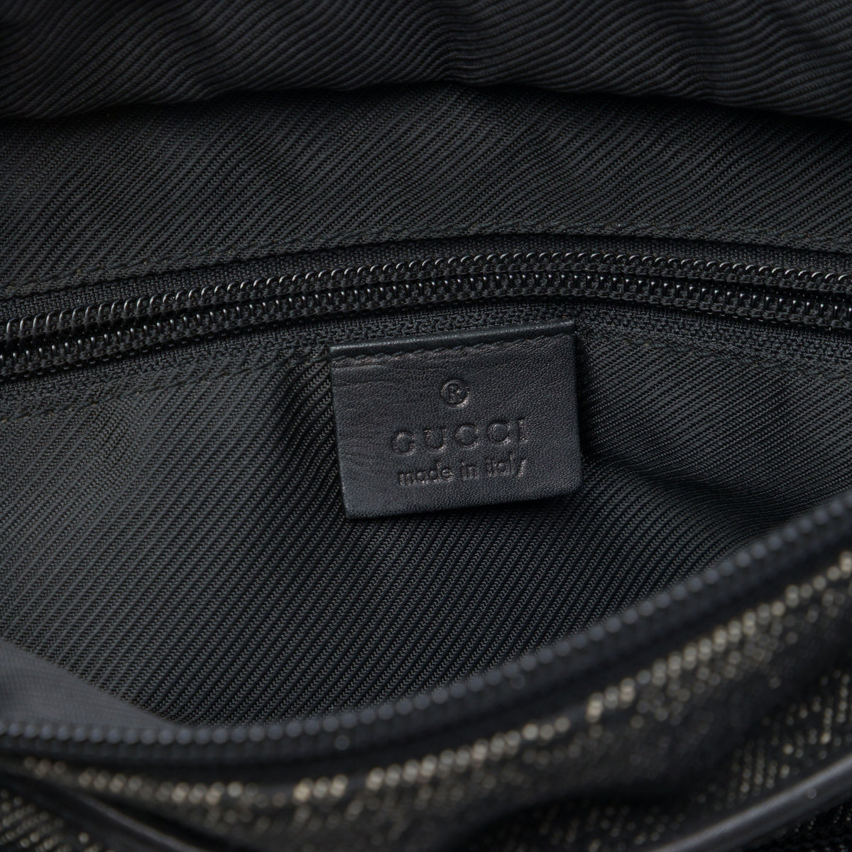 Denim Tote Bag Black (Pre-Owned)