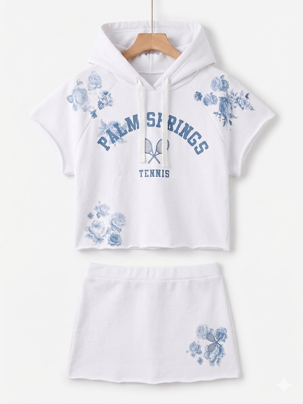 FBZ - Palm Springs Tennis Set, Blue