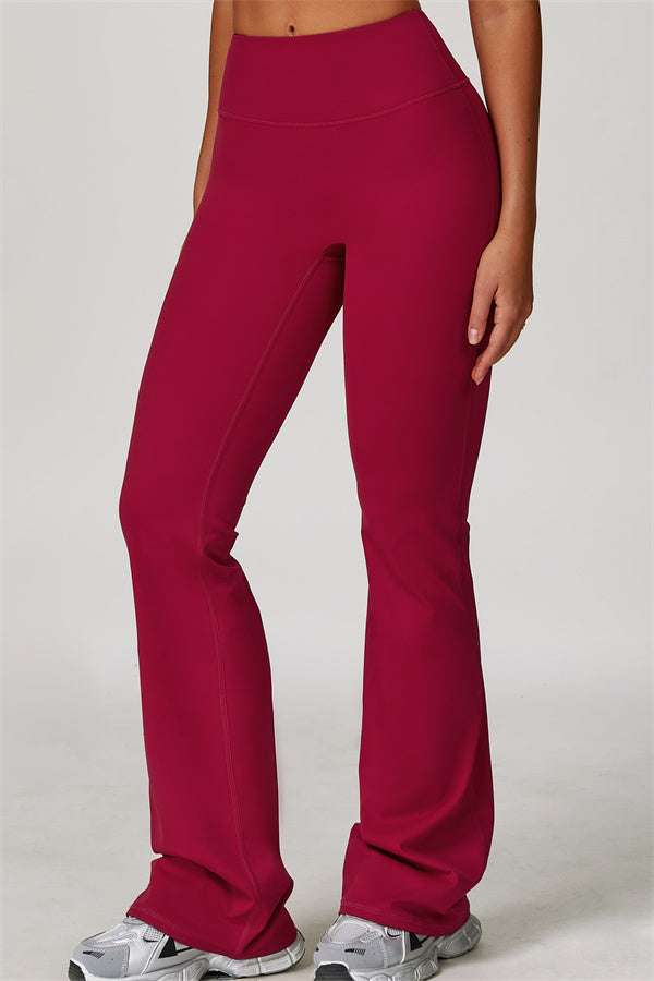 The Surge Halter Crop Top Flared Leggings 2-Piece Set