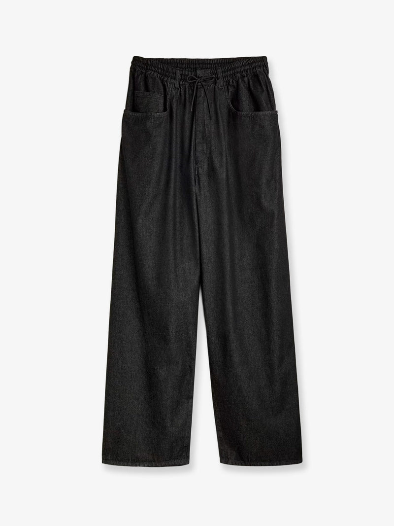Black Denim Trousers